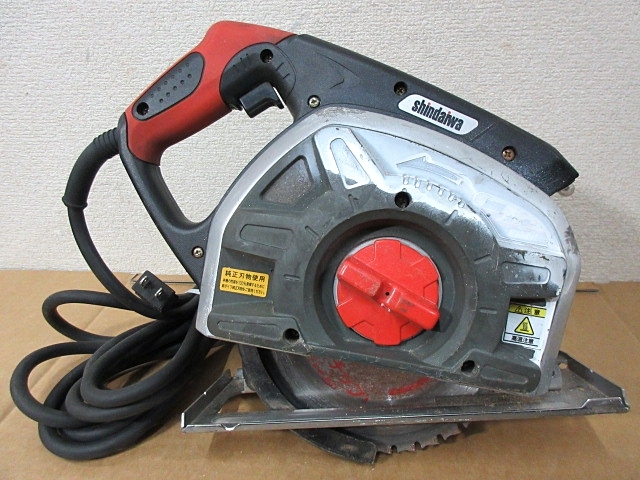Shindaiwa 新ダイワ 防塵カッター チップソー 180mm B18NⅡ 【動作確認