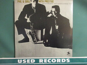 Phil Woods / Gene Quill ： Phil & Quill With Prestige LP (( Jazz(sax) / 落札5点で送料無料