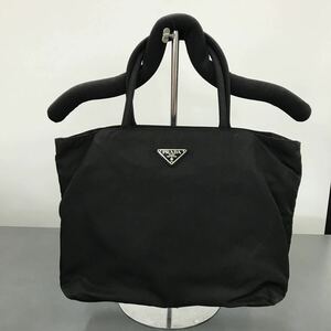 プラダ　PRADA ナイロンハンドバッグ　ブラック　現状品　中古品