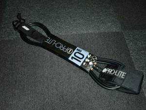 新品　PRO-LITE ( FREE SURF 10.0 KNEEリーシュ 7mm ) BLK