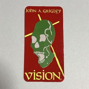 Vision John Grigley ヴィンテージ オールドスケート ステッカー パウエル サンタクルーズ ゾーラック 80's 90's sk8 ンテージ