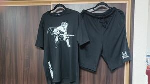 鬼滅の刃楝獄 ハーフパンツ、半袖Tシャツ 上下セット