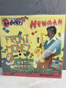 【2B21】A-4 LP レコード DAVID NEWMAN FRONT MONEY デビッドニューマン　ジャズ