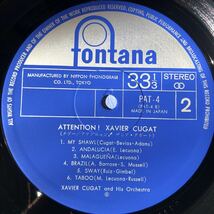 C LP アテンション！ザビア・クガート Xavier Cugat 美女 レコード 5点以上落札で送料無料_画像5