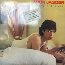 C LP ミック・ジャガー Mick Jagger She’s The Boss シュリンク付 レコード 5点以上落札で送料無料_画像1