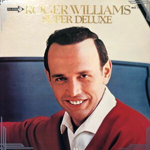 C LP Roger Williams ロジャー・ウィリアムス スーパー・デラックス 見開きジャケライナー レコード 5点以上落札で送料無料