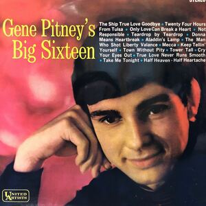 C LP ペラジャケ Gene Pitney ジーン・ピットニー ビッグ16 レコード 5点以上落札で送料無料