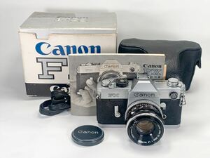 【ジャンク品】Canon FX /Canon Lens FL 50mm f1.8 元箱付