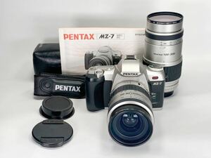 【ジャンク品】PENTAX MZ-7 /SMC PENTAX-FA 28-80mm f3.5-5.6/100-300mm f4.7-5.8