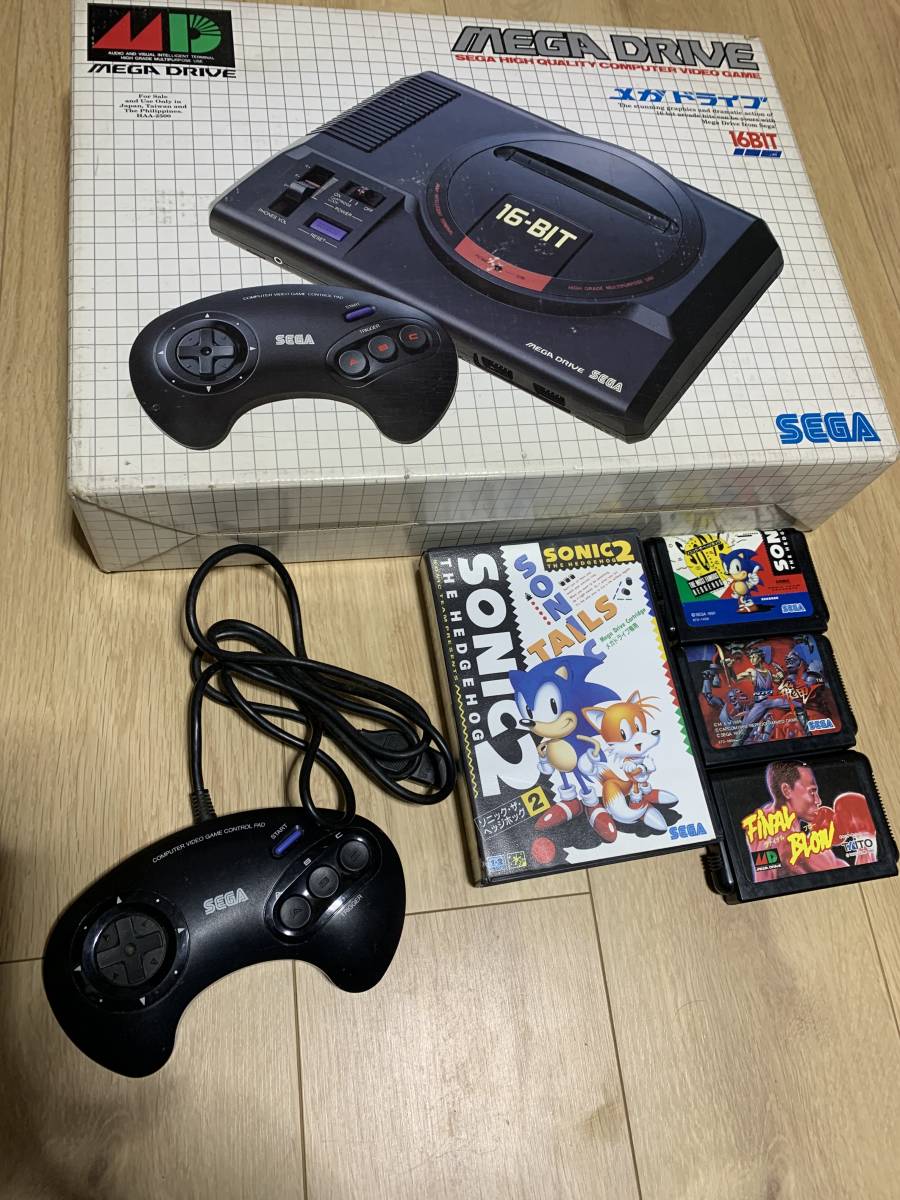 お取引 SEGA GENESIS3 セガジェネシス3本体 箱説付き