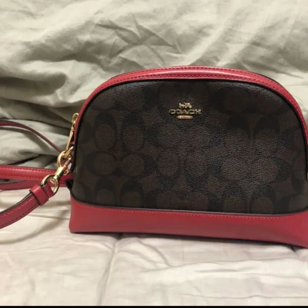 COACH コーチ ボストンバッグ ローアンサッチェル キャット ネコ 猫