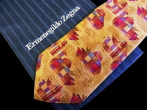 ♪今週の特売980円～♪1679♪良品【ZEGNA】ゼニア【アート デザイン 柄】ネクタイ♪