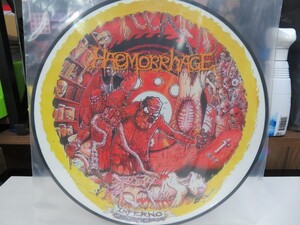 A★｜未試聴！【 VINYL（Picture Disc）/ MORBID 】HAEMORRHAGE「ANATOMICAL INFERNO」｜グラコア