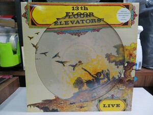 A★｜美盤【 PICTURE VINYL / LIMITED EDITION w/POSTER 】13th Floor Elevators「Live」