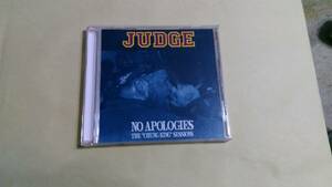 送料込 Judge - No Apologies (The Chung King Sessions)☆Youth of Today Chain of Strength Uniform Choice Slapshot Sick Of It All 