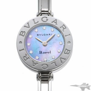 BVLGARI BVLGARY B-ZERO1 Be Zero One часы кварц M размер diamond BZ22S SS женский часы 2210343