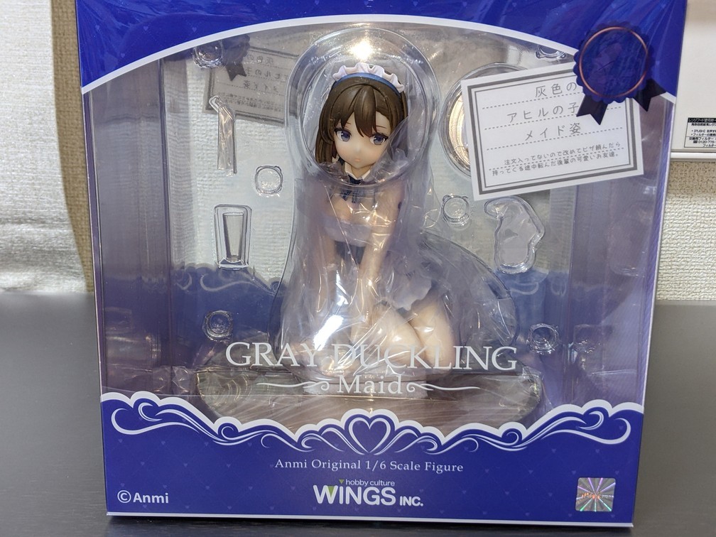 WINGS inc. 1/6 Anmi 灰色のアヒルの子メイド姿 未開封品 フィギュア ...