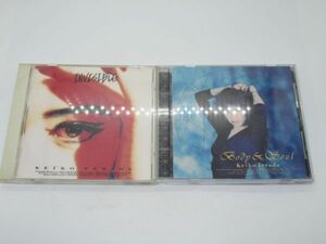 S 1-3 音楽 CD アルバム BGMビクター 寺田恵子 KEIKO TERADA 2枚セット INVISIBLE BVCR-609 Body&Soul BVCR-95