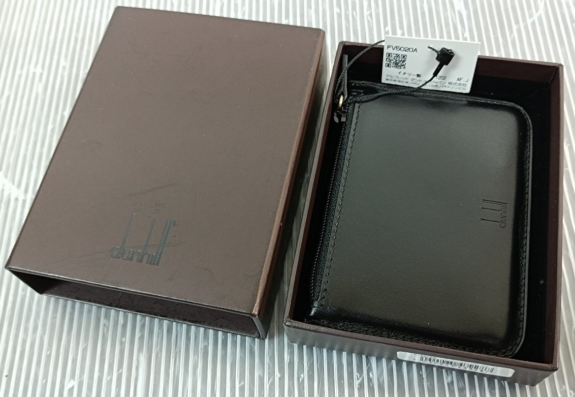 dunhill ダンヒル 6連キーケース 黒 シルバー金具 外箱 WN5000A 小物 ...