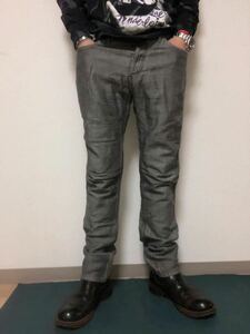 Японская FAD3 Хлопковое льняное белье черное джинсовое джинсовое джинсовое джинсовое стежок