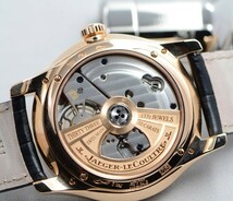 ★JAEGER LECOULTRE★ジャガールクルト マスターコントロール トゥールビヨン デュアルタイム K18RG最高級腕時計 希少レア！！入手困難！！_画像8