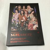 送料込み　TWICE　CD　ディスク　ナヨン　THE 9TH MINI ALBUM　☆MORE & MORE☆　7曲　A ver.　韓国盤　NAYEON　現状品　K-POP_画像4