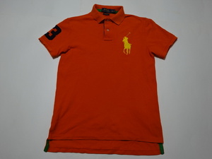 ●POLO RALPH LAUREN ポロ ラルフローレン 半袖ポロシャツ S ビックポロ ビックポニー●0206●