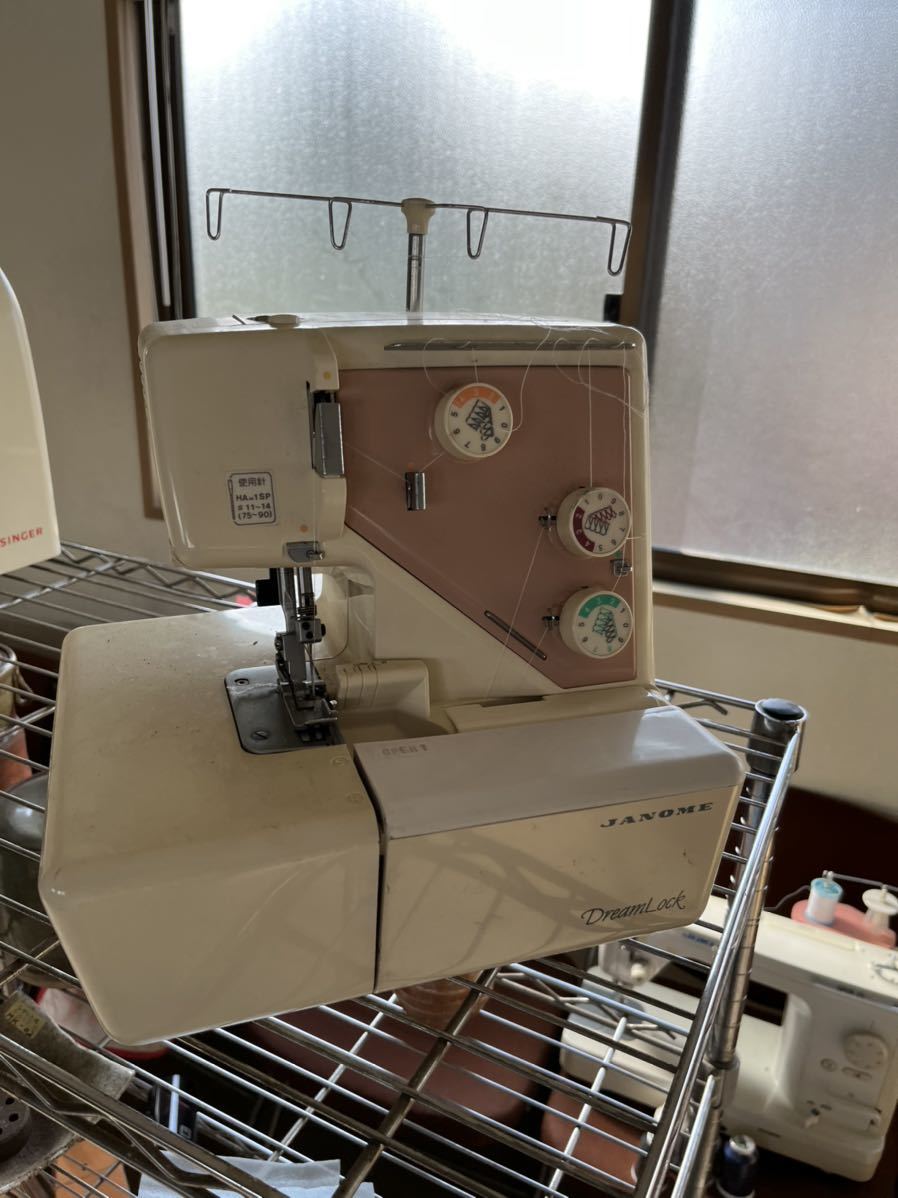 展示品】 JANOME ジャノメ ロックミシン DreamLock50S 送料関税無料