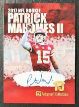 直筆サインカード 2017 Patrick Mahomes Auto Express Promo Rookie Card - Mint- Kansas City Chiefs_画像1