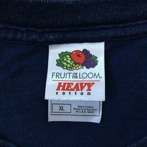 ▽♪ FRUIT OF THE LOOM フルーツオブザルーム Tシャツ NAVAL AIR STATION PENSACOLA ミリタリー/サバゲー 紺 XLの画像3