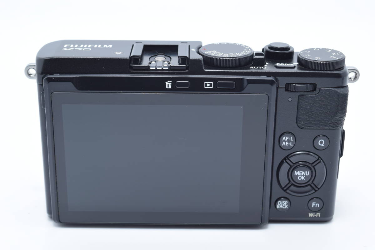 極上品 FUJIFILM X70 ブラック X70-B デジタルカメラ 1553(中古)の ...