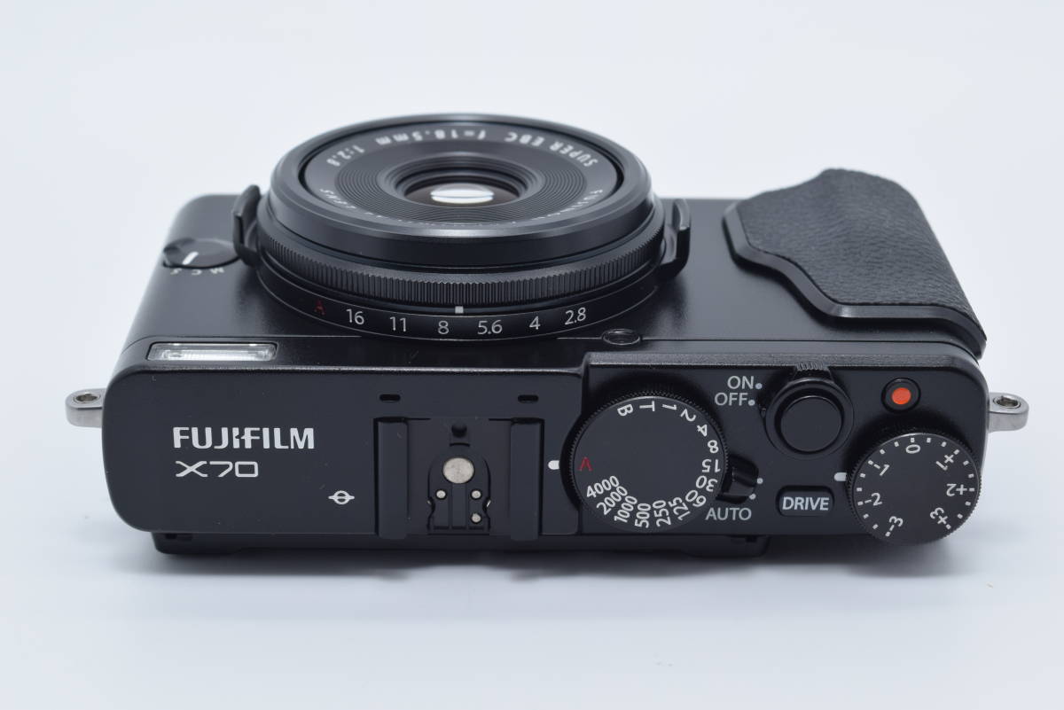 極上品 FUJIFILM X70 ブラック X70-B デジタルカメラ 1553(中古)の ...