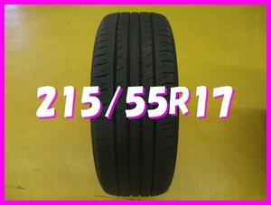 ◆送料無料 A1s◆　215/55R17　94V　ダンロップ　SPSPORT MAXX050　夏1本のみ　※クラウン.オデッセイ.ヴェゼル等