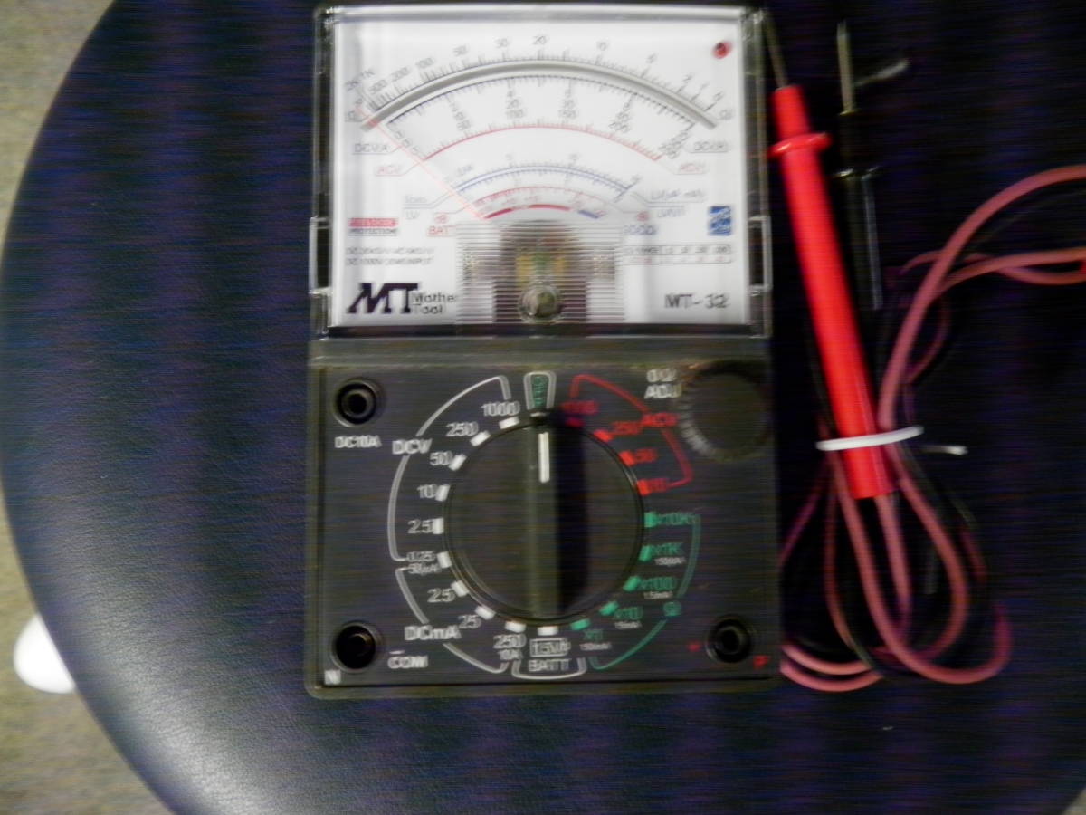 未開封 マザーツール 直流電圧計 MT-96V