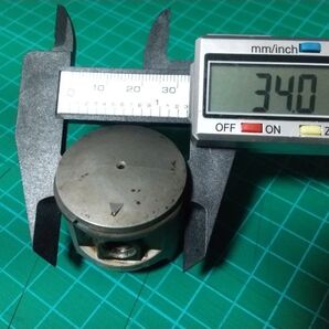 マキタ刈払機MEM257用ピストン(ピストンピン、ピストンリング、リング付き)
