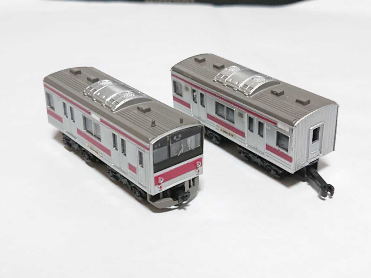 Bトレイン 205系 京葉線メルヘン顔10両フル編成 +先頭車2両 N化動力2 Bトレイン 205系 京葉線メルヘン顔10両フル編成 +先頭車2両 N化動力2