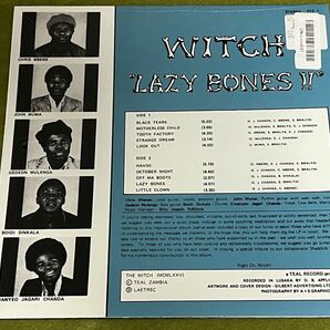 送料無料！【再発盤】Witch Lazy Bones!! ザンビアの画像2