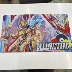 【未使用品】トレーディングカードゲーム用ラバープレイマット　デュエルレコードchオリジナル、35×60cm、厚手ラバー、管理No.1559