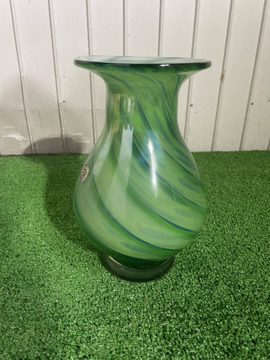 ガラス花瓶 緑の値段と価格推移は？｜3件の売買データからガラス花瓶