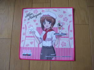  Girls&Panzer tank road Daisaku war microfibre towel west ...①