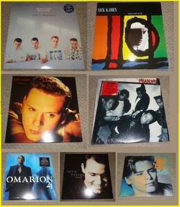 Brother Beyond LP + Nick Kamen LP + Halo James LP + The Pasadenas LP + Omarion LP + Kenny Thomas 12' + Jeremy Jordan 12'　セット