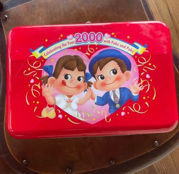 ペコちゃん 不二家 ポコちゃん ブリキ バッグ 記念品