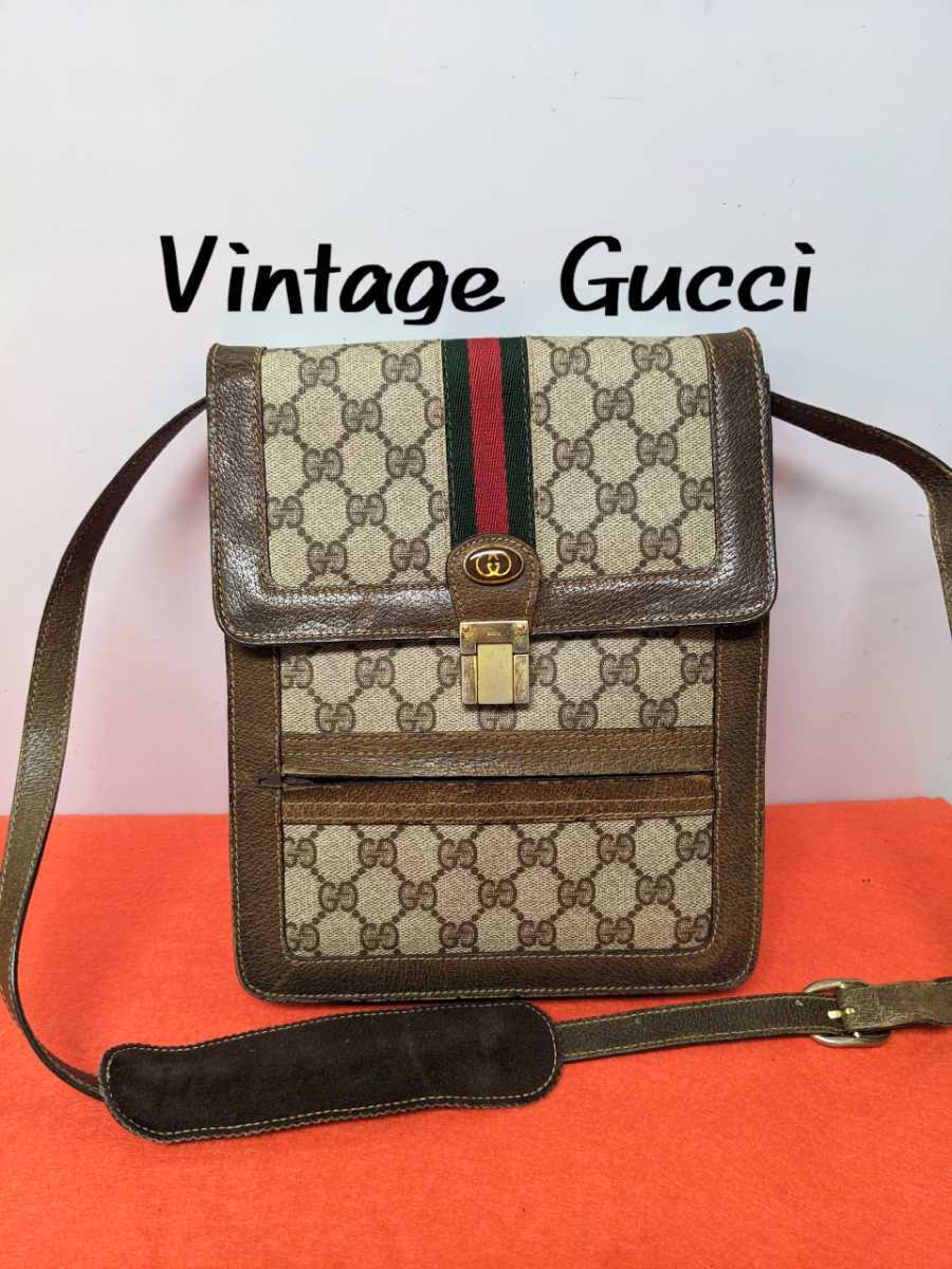 ヤフオク! -「オールドグッチショルダーバッグ」の落札相場・落札価格