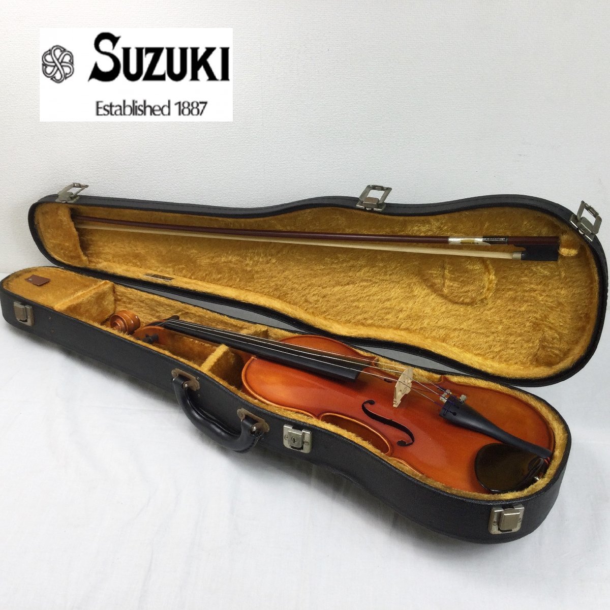 SUZUKI VIOLIN 1980年製 1/2 スズキ バイオリン No.280 ハードケース付 