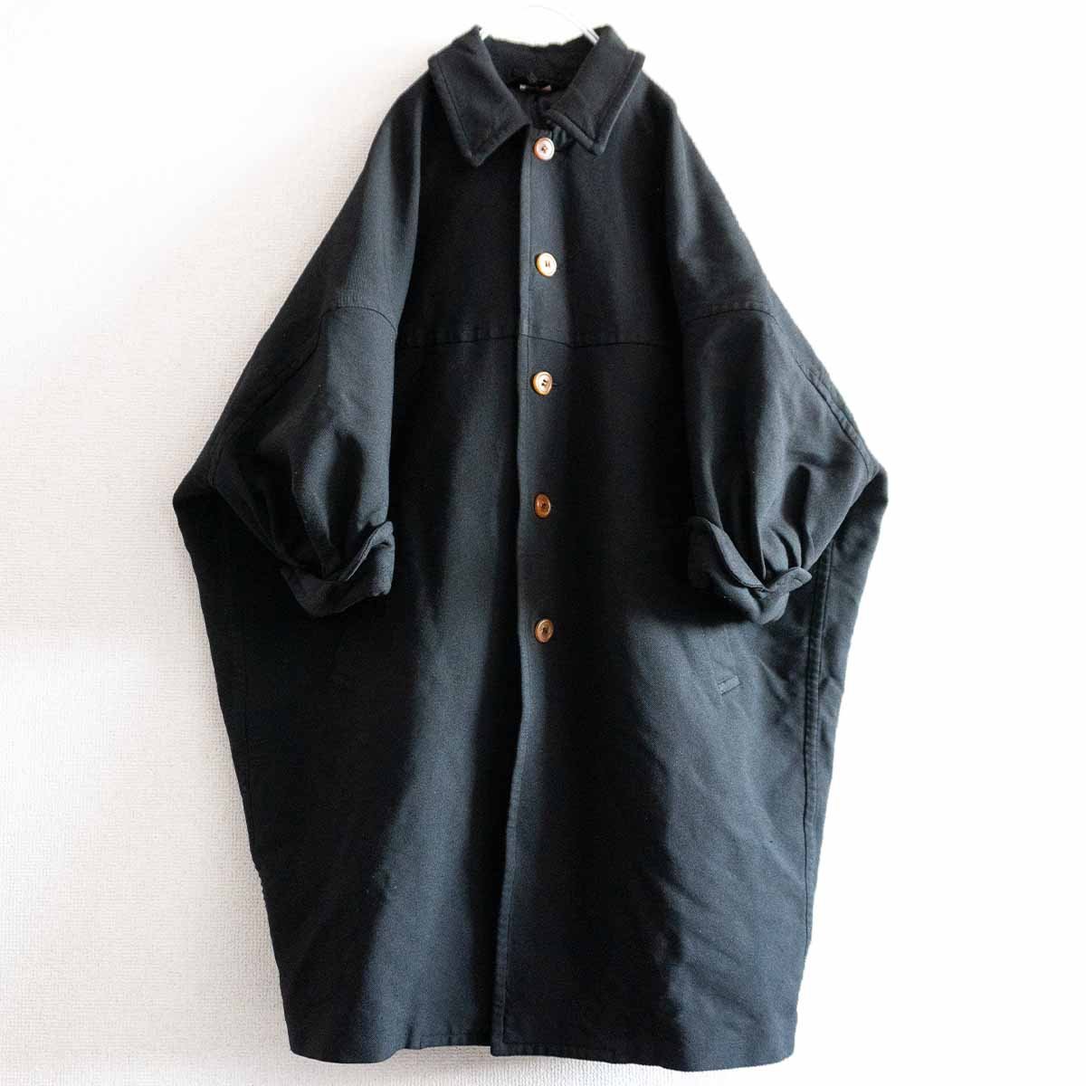 【数量は多】ジャケット/アウターヤフオク! -「comme des garcons コムデギャルソン ブラックコート