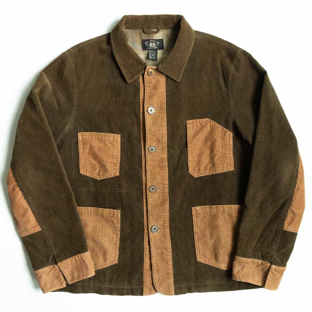 新品 RRL コーデュロイジャケット ブラウン 茶色 XS ラルフローレン