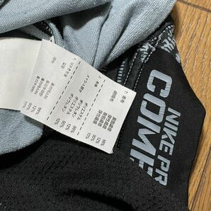 メンズ 長袖シャツ NIKE メンズM 黒グレー スポーツ 脇メッシュ  秋冬の画像4