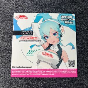 非売品■SUPER GT300■Rd. 6■SUZUKA 鈴鹿サーキット■レーシングミク2014■ステッカー■初音ミク■グッドスマイルレーシング■