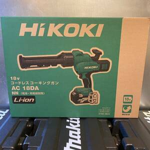 【送料込み！新製品！】HiKOKI 18Vコードレスコーキングガン AC18DA (NN) 本体のみ(バッテリー・充電器別売)