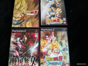 PS2 ドラゴンボールZ 2.3.Sparking!セット　戦国無双